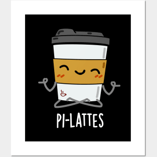 Pi-lattes Funny Latte Pilates Pun Posters and Art